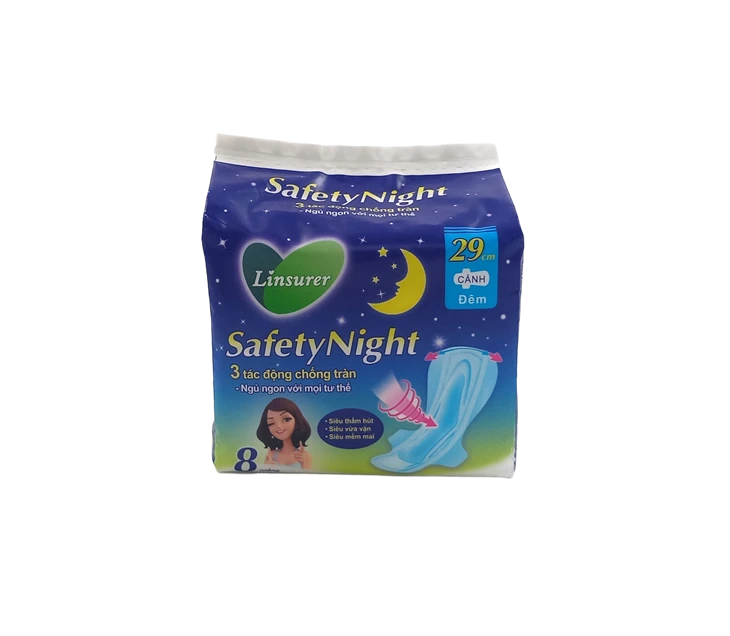 Pads Naipcín Baininscneach Oíche Shábháilteacht Sláintíochta